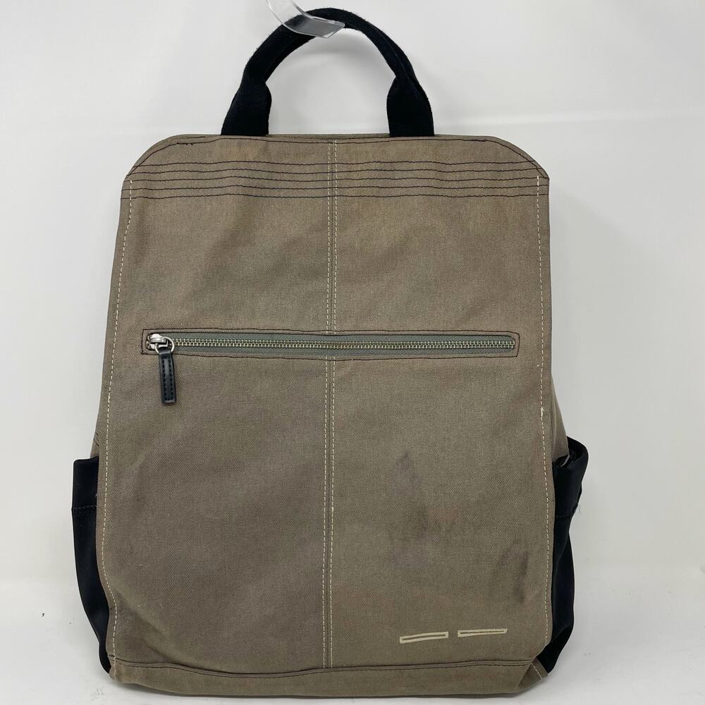Malcolm Fontier Waxed Canvas Satchel Laptop Bag